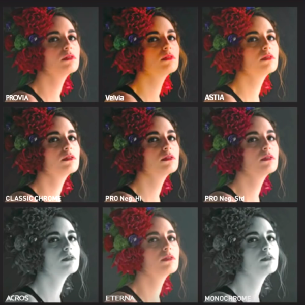 Fonction Eterna sur le Fujifilm XT3