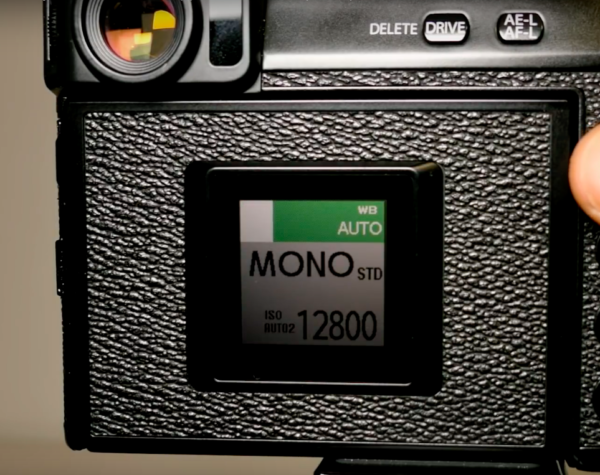 Un nouvel écran sur le X-PRO 3