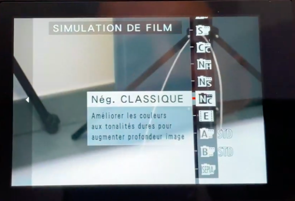 Tuto pour utiliser le classic neg sur le Fuji X-Pro 3