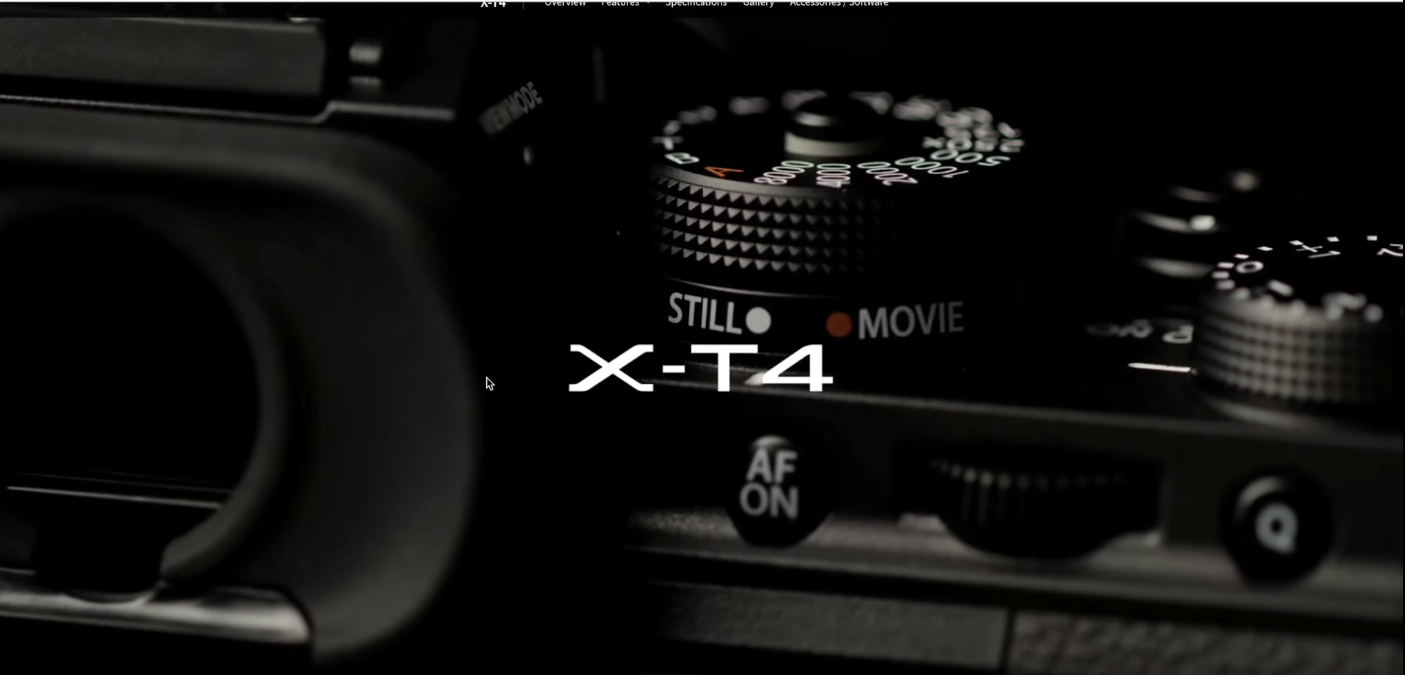 X-T4 molettes