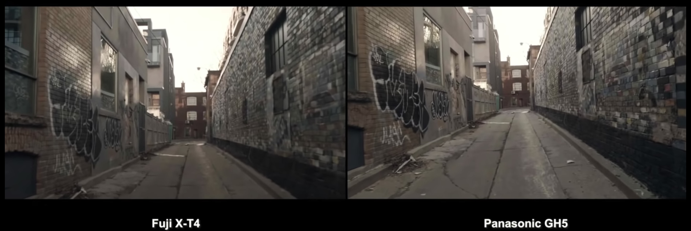 X-T4 vs GH5