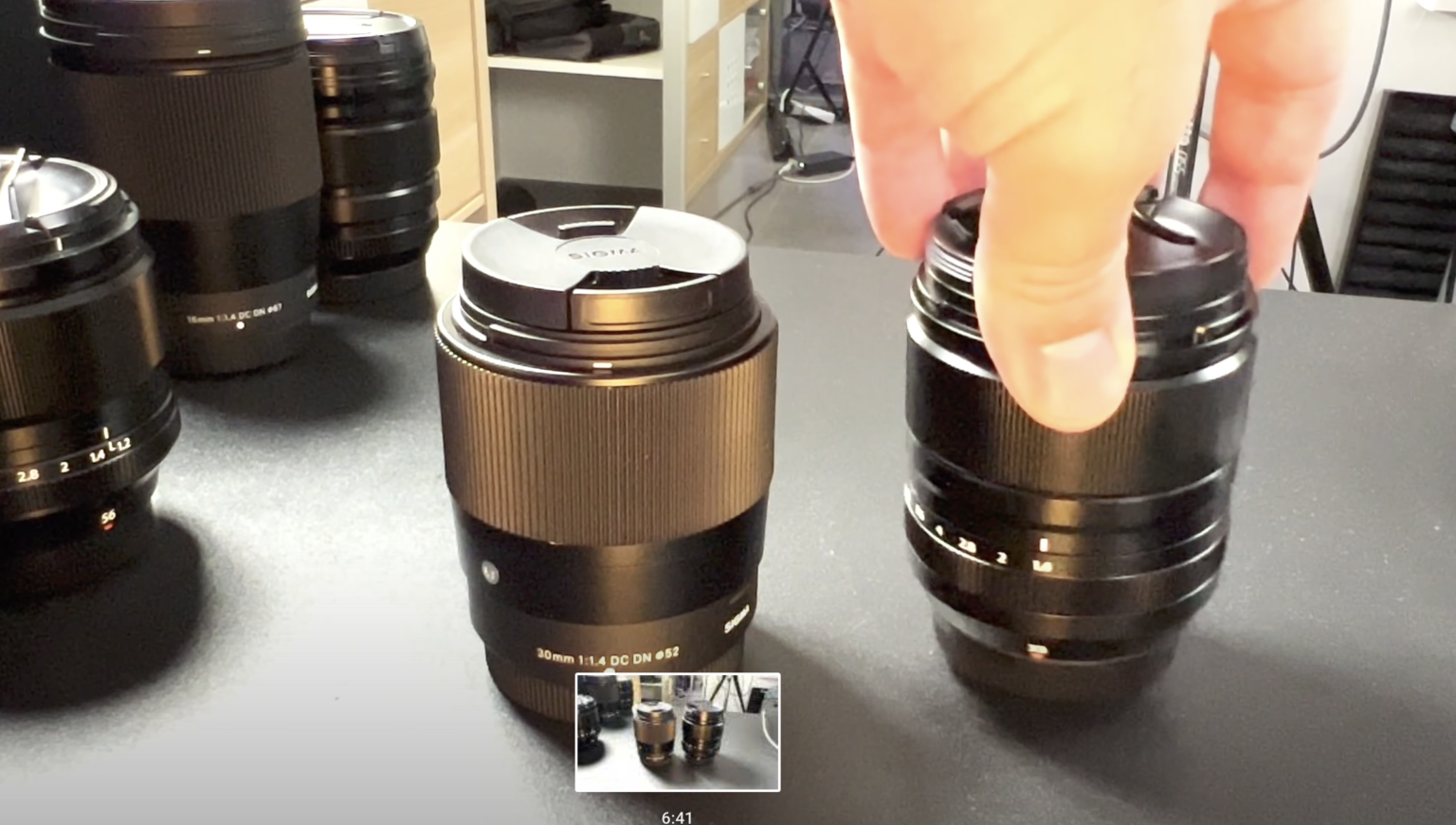 test comparatif Sigma 30mm F1.4 DC DN